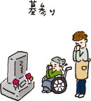 墓参り